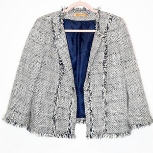 Nipon Boutique Metallic Tweed Blazer S-M